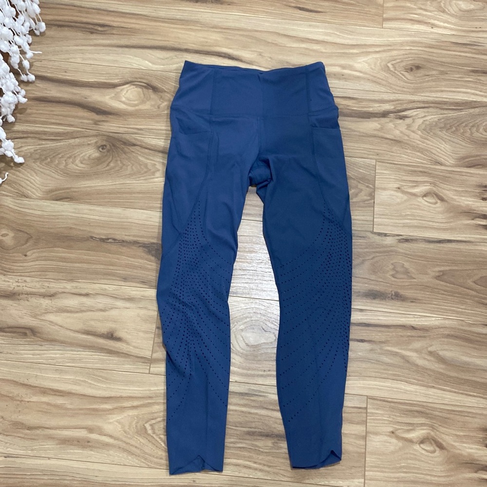 blue leggings small